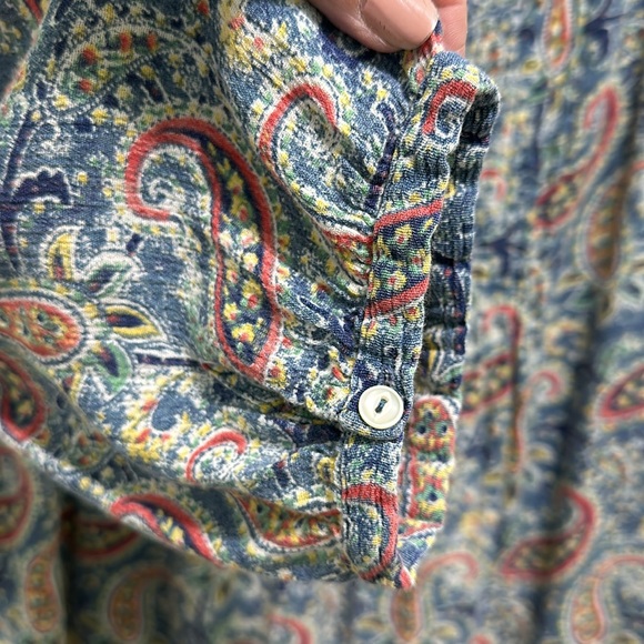 LRL Lauren Jeans Co. Sz XL top - Picture 5 of 9